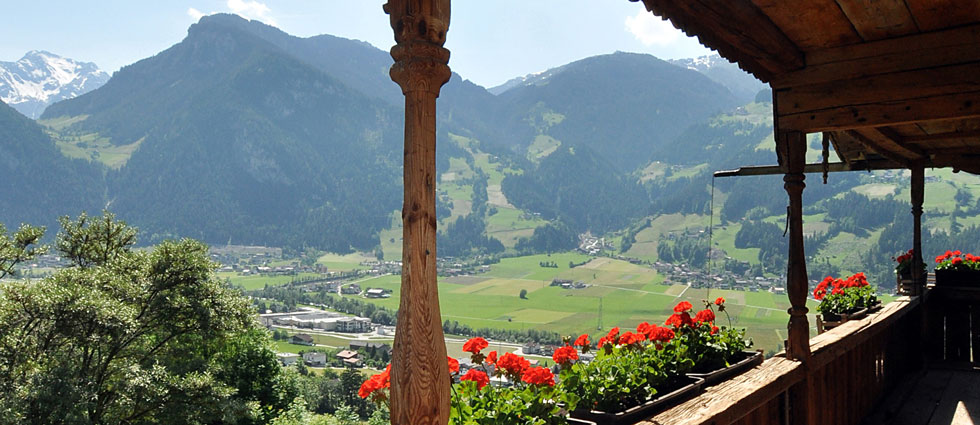 balcony with stunning view